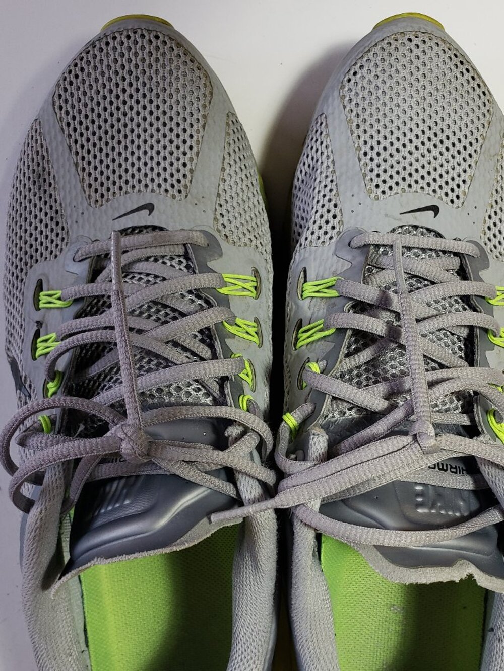 NIKE -Air Force  Gray Mesh Shoes  - SZ 13